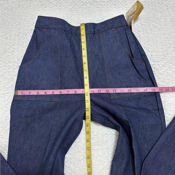 Vintage Sears That Fit Blue Elastic Waist Denim Jeans Women’s Size 12 - Picture 3 of 10